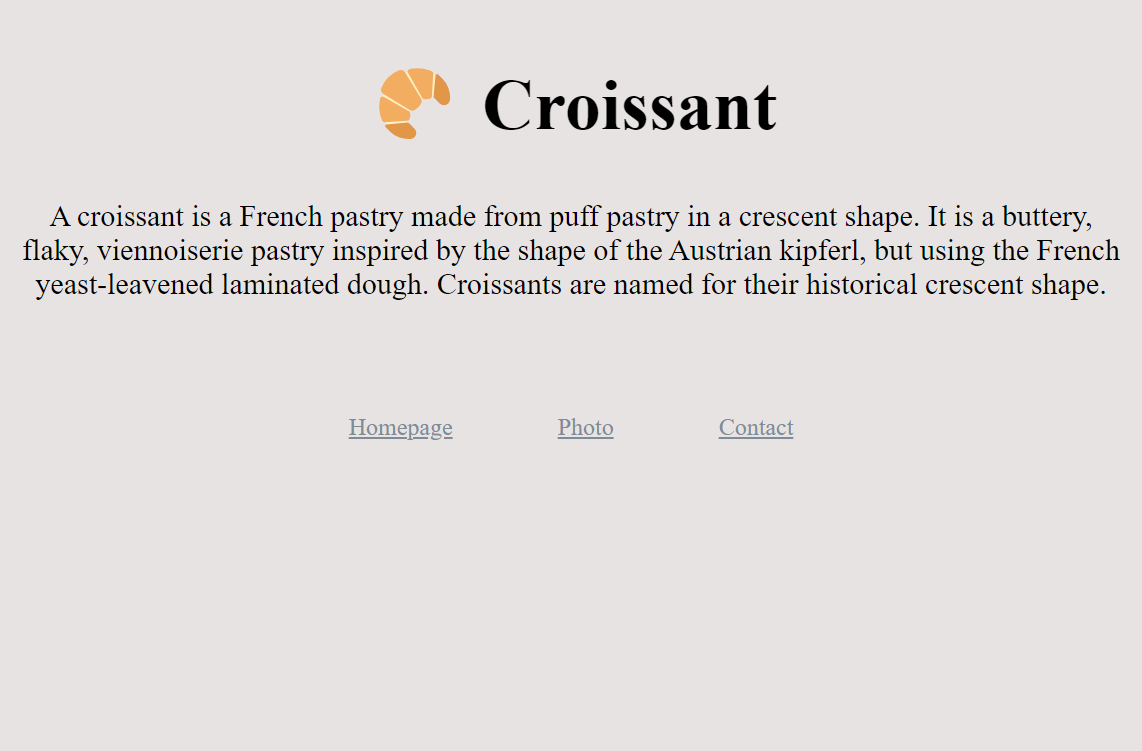 Photo of croissant